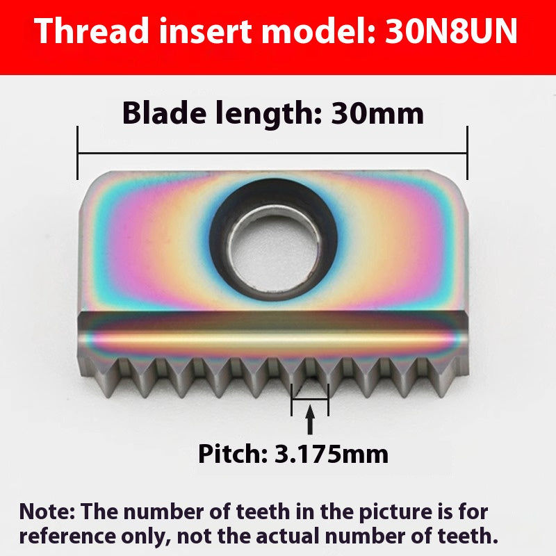 2061-SR00 machining center, thread milling shank, internal and external thread, comb shank, milling shank, lengthened single edge, double edge Shandong Denso Pricision Tools Co.,Ltd.